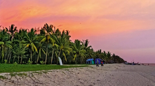 places to visit in alappuzha - Marari Beach